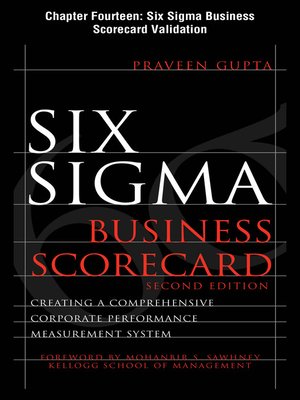 cover image of Six Sigma Business Scorecard Validation